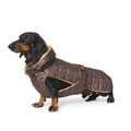 Fashion Dog wasserfester Hunde-Steppmantel speziell für Dackel - 36 cm Dachshund