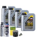 Motoröl 5W40 LIQUI MOLY 4L+MANN Ölfilter+Spülung+Cera Tec+Ölablassschraube