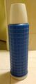 Thermoskanne Thermosflasche Isolierflasche blau  DDR alt Vintage Ostalgie