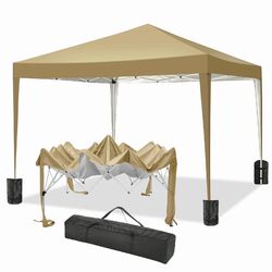 Pavillon 3mx3m Wasserdicht Faltpavillon Partyzelt Pavillon Gartenzelt UV Schutz