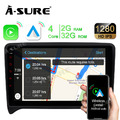 9" Android 13 GPS Navi Autoradio 2GB+32GB Carplay WIFI DSP für Audi TT TTS 8N 8J