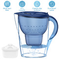 Wasserfilter Wasserkanne Cool 3.5L Blau wasserkanne mit filter Filterkartusche