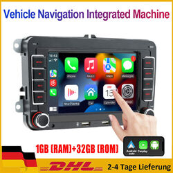 Für VW GOLF 5 6 Passat Touran Tiguan 7" Autoradio Navi GPS BT DAB+ CD DVD Player