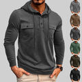 Herren Fleece Kapuzenpullover Winter Hoodie Casual Langarm Kapuzen Sweatshirt DE