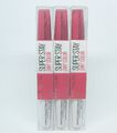 3 x MAYBELLINE SUPER STAY 24 HR / 24 H COLOR Lippenstift 183 Pink Goes On
