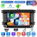 2+64GB Android 13 Autoradio Carplay GPS Navi BT für VW GOLF 5 6 Touran Polo 6R