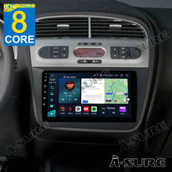 8-Core Android 13 Autoradio CarPlay DSP RDS GPS NAVI Für Seat Altea XL 2005-2015