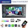 Für Audi A4 S4 RS4 B6 B7 8E 8H 2+32G Carplay Autoradio Android 13 GPS Nav RDS BT