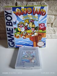 Super Mario Land 3 Wario Land  Nintendo Gameboy mit Schutzhülle& Verpackung 