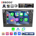 Android 13 1+32G Apple Carplay Autoradio GPS Cam Grau Für Opel Astra H Corsa C/D
