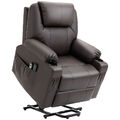 Fernsehsessel mit Aufstehhilfe Elektrisch Relaxsessel mit Liege-/Massagefunktion