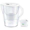 BRITA Marella XL inkl. 1 MAXTRA PRO All-in-1 Wasserfilter, Weiß