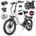 Elektrofahrrad SAMEBIKE CY20 350W 36V12Ah Klapprad E-Bike Cityrad 20 Zoll 32KM/H