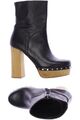 ZARA Stiefelette Damen Ankle Boots Booties Gr. EU 36 Schwarz #a2iiuid