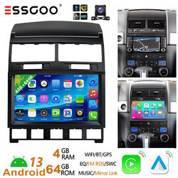 9" Android 13 AUTORADIO GPS Navi RDS FM Für VW Touareg GP 2003 - 2010 MIT Kamera