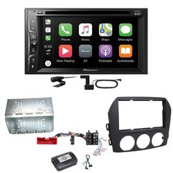 Pioneer AVH-Z3200DAB Carplay Bluetooth Digitalradio Einbauset für Mazda MX-5 NC 