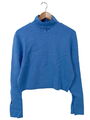 & OTHER STORIES Rollkragenpullover Damen Gr. DE 36 blau Casual-Look