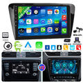 4+64G Android 13 Autoradio GPS NAVI BT Carplay DAB+ Für SKODA Octavia III 5E KAM