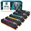 Toner für HP 201X CF400-03X Color Laserjet Pro MFP M277DW M277N M252DW