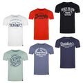 DENIMFY Tshirt Herren Baumwolle Regular Fit DFNuri 4er Pack Rundhals Kurzarm Tee