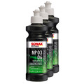 SONAX 02081410 PROFILINE NP 03-06 silikonfrei NanoPolish Politur 3X 250ml