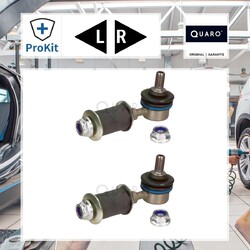 2x ORIGINAL® Quaro QS5932/HQ Stange/Strebe, Stabilisator Vorne, Links, Rechts