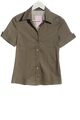 ZERO BASE Hemd-Bluse Damen Gr. DE 36 khaki Casual-Look