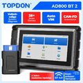 2024 TOPDON AD800BT 2 Profi KFZ Diagnosegerät Auto OBD2 ALLE SYSTEME Bluetooth