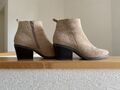 Stiefelette Garbor Gr.42 beige