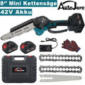 Für 18V Makita Akku Kettensäge Mini Elektro Motorsäge Handkettensäge 8Zoll  Neu