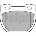 DELPHI Bremsbelagsatz, Scheibenbremse LP777 für LAND ROVER