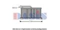 AKS DASIS WÄRMETAUSCHER HEIZUNGSKÜHLER passend für AUDI A6 R8 | 489008N
