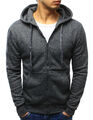 Herren Kapuzenpullover Sweatshirt Sweatjacke Hoodie Zip Pullover Basic DSTREET