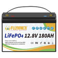 12V 180Ah Lithium Batterie LiFePO4 Akku BMS for Solarbatterie Boot Wohnmobil RV 