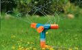 Rasensprenger Garten Sprinkler Automatische Bewässerung 360° 4-arm Rasen Regner