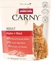 animonda Carny Katzenfutter Adult Trockenfutter zuckerfrei ohne Getreide mit Huh