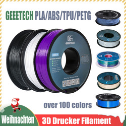 Geeetech 3D Drucker Filament 1.75mm 1KG PLA/PETG/TPU/ABS+ Mehr als 100-Farben