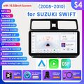 Autoradio für SUZUKI SWIFT III 2003-2010 Navi GPS WIFI BT DAB+ Android CarPlay