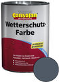 Consolan Wetterschutz-Farbe Schiefer-Blaugrau 2,5 Liter NEUWARE Art. Nr. 5075902