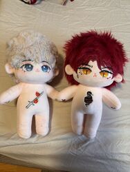 Good Omens Plushies - Azizaphale u. Crowley