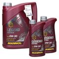 7 Liter Mannol Motoröl Legend Extra 0W-30 API SN ACEA C2/C3 für BMW LL-04 MB