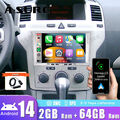 DAB 2+64G Android 14 Für Opel Corsa C/D Zafira Astra Autoradio Apple Carplay GPS