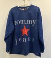 TOMMY JEANS CREWNECK SWEATER HILFIGER PULLOVER Vintage M Pullover Winter