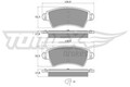 TOMEX Brakes Bremsbelagsatz, Scheibenbremse TX 13-44 für PEUGEOT