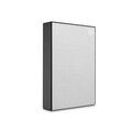 SEAGATE One Touch mit Passwort Festplatte, 4 TB HDD, 2,5 Zoll, extern, Silber