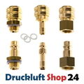 Druckluftkupplung Schnell Kupplung Druckluft Stecknippel Dichtring Stecker NW7,2