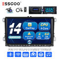 9" Android 14 DAB+ Carplay Autoradio GPS Cam 4+64G Für VW GOLF 5 6 Touran Passat