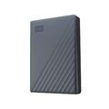 WD MY PASSPORT 5TB externe Festplatte works with USB-C WDBRMD0050BGY grau