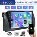 2+64GB Android 13 Autoradio Navi Für BMW E53 E53 X5 E39 KAM GPS NAV WIFI CarPlay