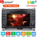 7" Autoradio GPS NAVI BT DAB+ Für Mercedes Benz A B Klasse Viano Vito W639 W906